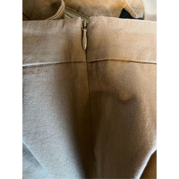 Talbots Tan Chatham Side Zip Closure Cotton‎ Blend Ankle Pants Women’s Size 6 - Picture 4 of 6